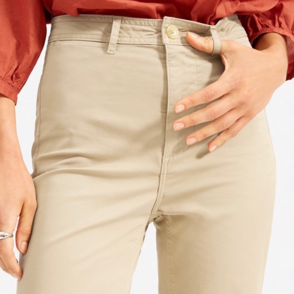 Everlane lightweight straight-leg crop